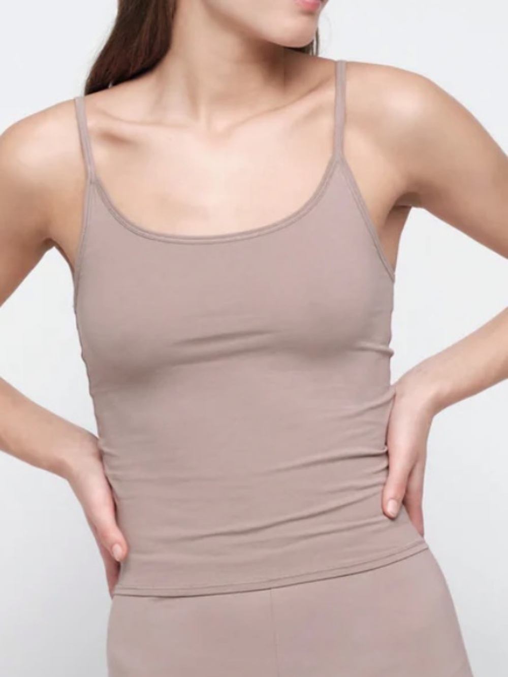 Organic Basics- Core Singlet, Dune, Medium